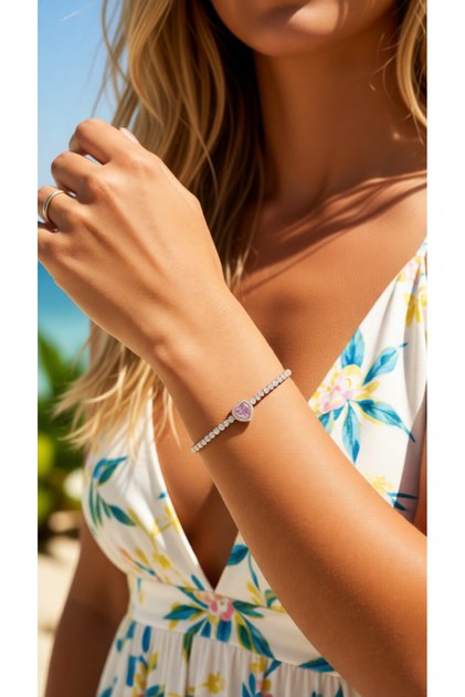 Steel Bracelet, Anti-Tarnish, Anti-Allergic, with Elevator Figure (2 Years Importer Guarantee)