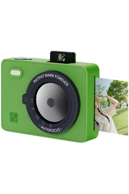 Instant Color Camera VALA® V5, 5 efecte de printare color, Verde