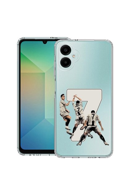 ® Husa pentru Samsung Galaxy A06 5G, Anti Shock 1.5MM, Ronaldo, Protectie camera, ecran si colturi, 1997853 AS 1469