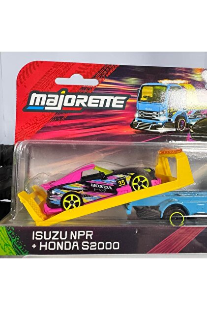 Majorette Jdm Legends Tuning Transporter Isuzu NPR - Honda S2000