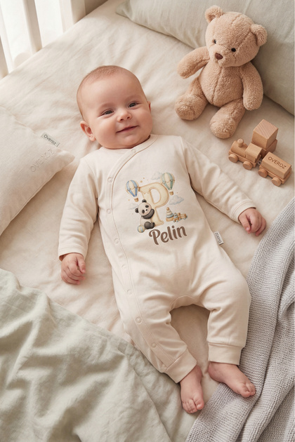 [ İSTEDİĞİNİZ İSMİ YAZIYORUZ ] İsimli Hastane Çıkışı Bebek Tulum İsme Özel Bebek Tulum İsimli Bebek Zıbın İsme Özel Bebek Hediyelik - P Harfi