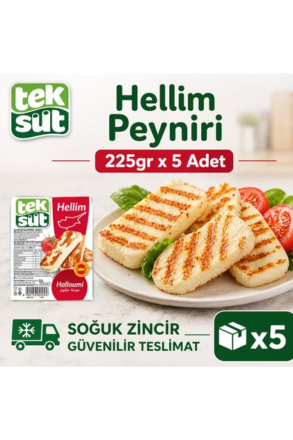 Hellim Peyniri 225 gr x 5 adet