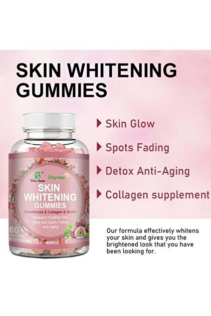gummies glutathione Daynee Glutathione Bear Gummies for Skin Brightening & Antioxidant Support,  Vitamin C Infused- Trendyol