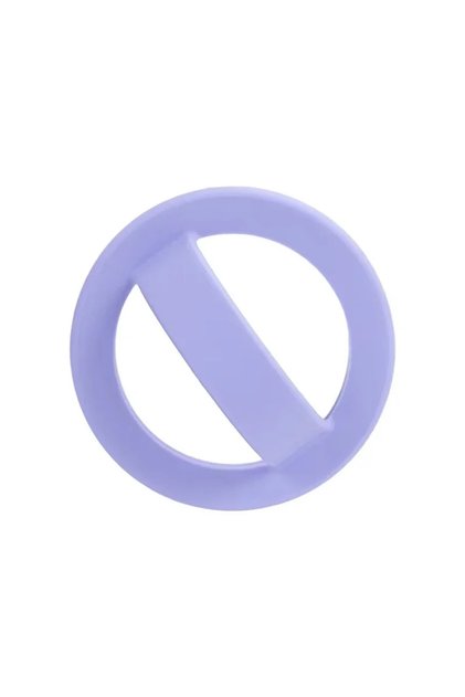 VIOLET/ç´«ç½—å…° Hands Free Magnetic Liquid Silicone Finger Strap Phone Ring Holder for Magsafe IPhone 17