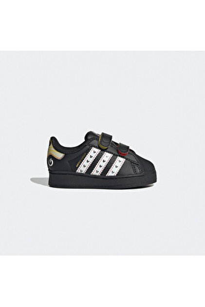 adidas Superstar Led Lights Cf C Children's Casual Shoes Black- Trendyol