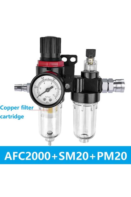 AFC2000 AFC2000 AFR2000 + AL2000 G1/4 Air Compressor Oil and Water Separator Air Filter Is Used to R