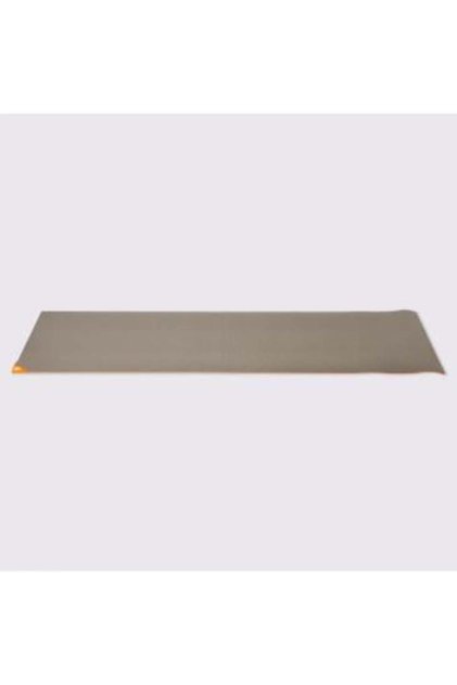 Double Yoga Mat - 5 mm - Orange and Gray