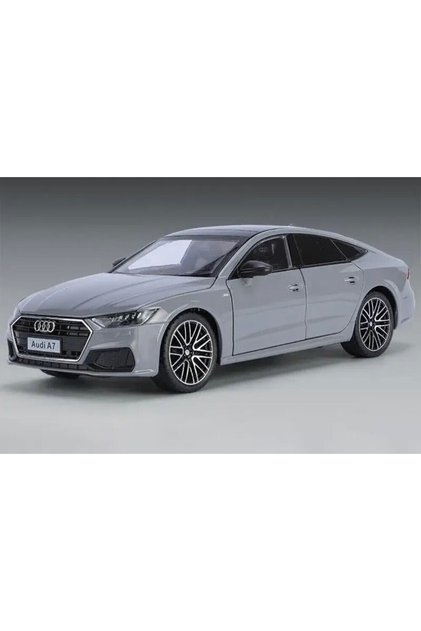 Audi A7 Diecast Gri 1/24 Model Araba