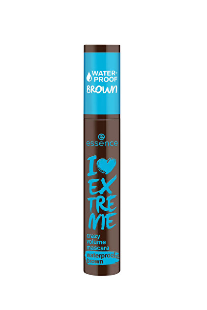 Essence I Love Extreme Crazy Volume Mascara Waterproof Brown 01