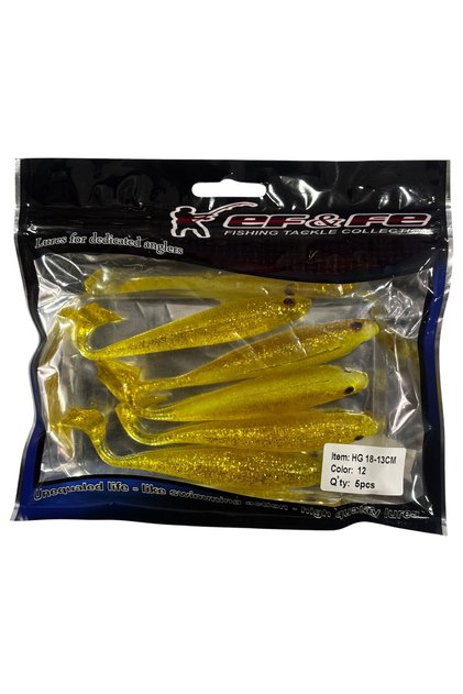 Sasi HG18 13cm 12gr 5 Adet Silikon Yem