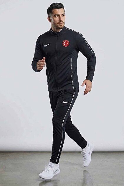 Nike Türkiye Ay-Yıldız Logolu Erkek Antrenman Eşofman Takımı