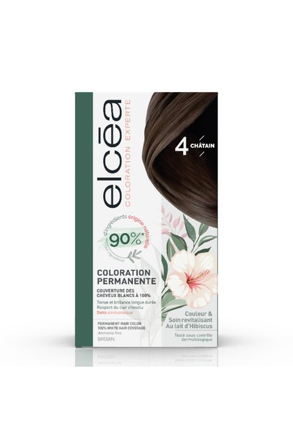 Elcea Permenant Hair Color 4 Brown