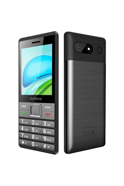 Telefon mobil 7340, 4G LTE, 2.8", 48 MB RAM, 128MB, Dual SIM, rezolutie 2 MP, 1400 mAh, Negr