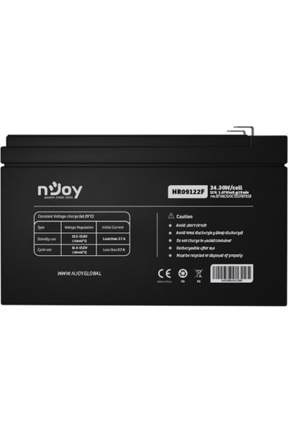 Batéria UPS HR09122F 12V 34,30W/článku je vybitá