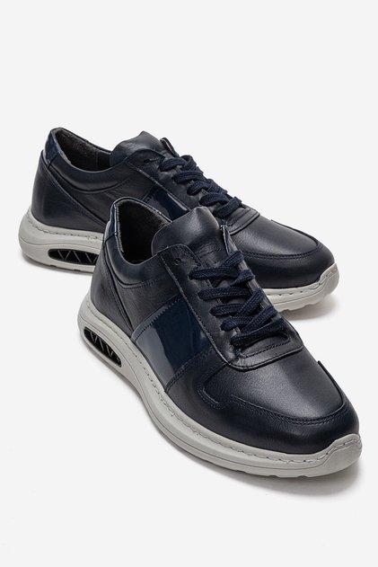 %100 Hakiki Deri, Erkek Sneaker Deri Ayakkabı