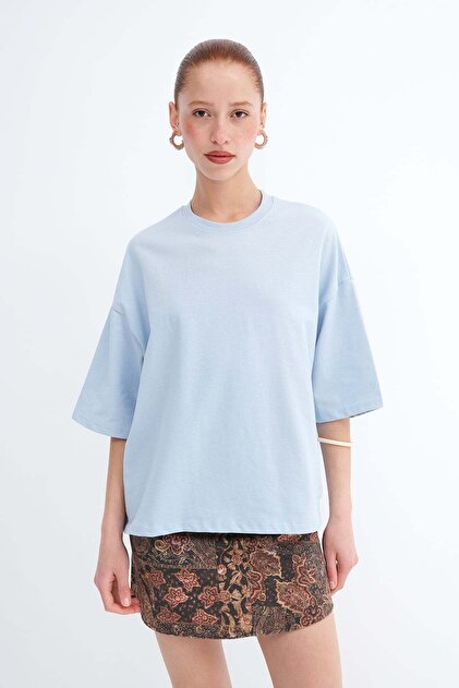 Addax Bisiklet Yaka Çizgili T-shirt P19330 - Fiyatı, Yorumları