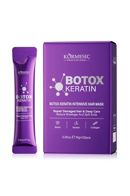 PROFESSIONAL – BOTOX KERATIN Tratament Intensiv mască de păr 20×10g