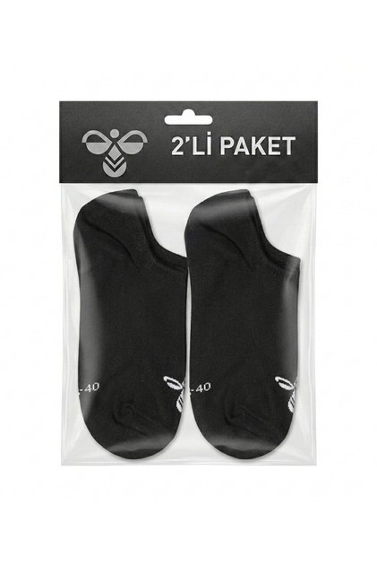 Mini New 2PK 970155-2001 Unisex Siyah 2'li Çorap