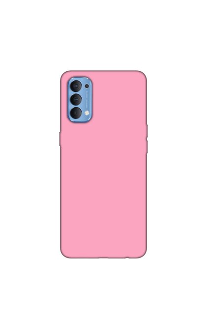 Oppo Reno 4 Compatible Pink Launch Velvet Phone Case