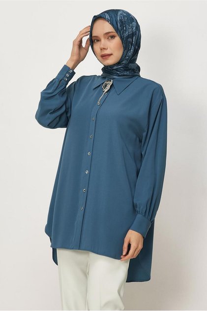 Shirt Collar Tunic 46402