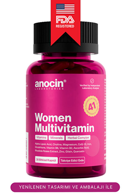 anocin Multivitamin Women's First in Tr with 41 Kinds