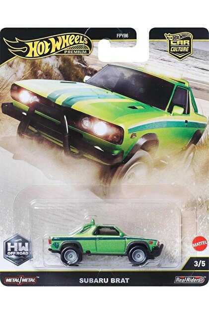 HOT WHEELS Premium Car Culture Off Road - Subaru Brat - FPY86