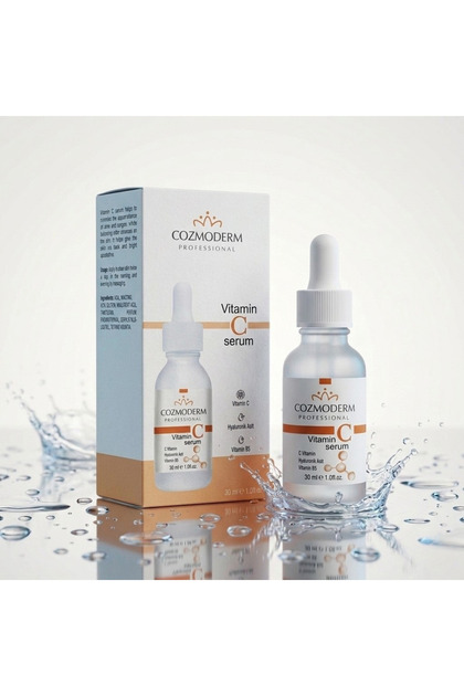cozmoderm 3'lü Serum Seti C Vitamini Collagen Hyaluronic Asid