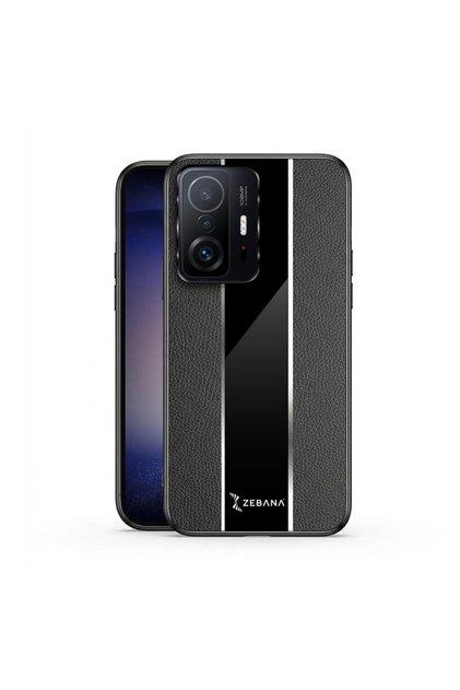 Xiaomi Mi 11t Compatible Case Premium Leather Case Black
