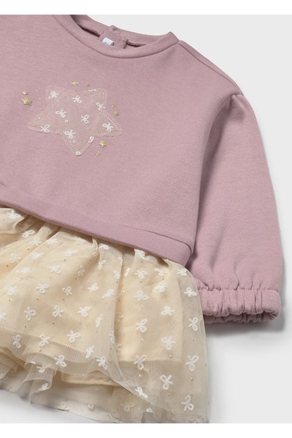 Baby Girl Star Patterned Dress