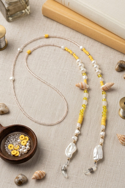 Women's Design Handmade Flower Glasses Chain