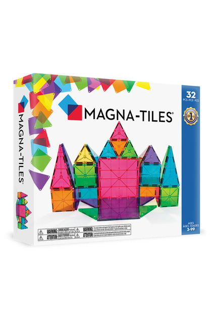 MAGNA-TILES® - Clear Color Set Manyetik Bloklar - 32 Parça