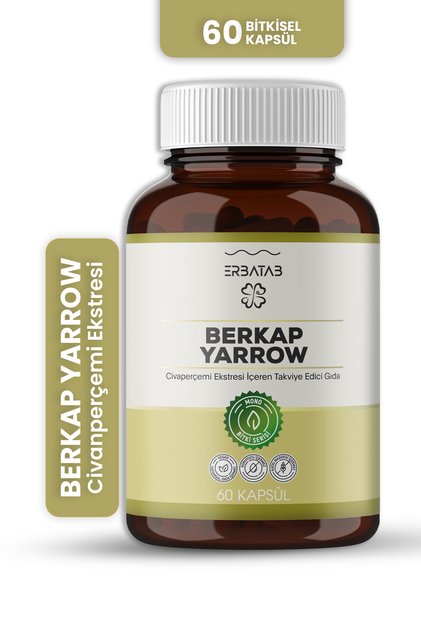 Civan Perçemi Ekstresi Berkap Yarrow 60 Kapsül