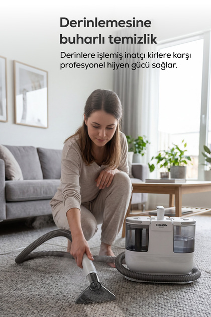 Xenon Smart Buharlı Halı Yıkama & Koltuk Temizleme Makinesi 1700W