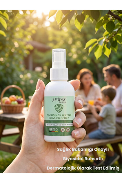 Juniper Eco Shield Sivrisinek ve Kene Kovucu Sprey - 8 Saat Etkili