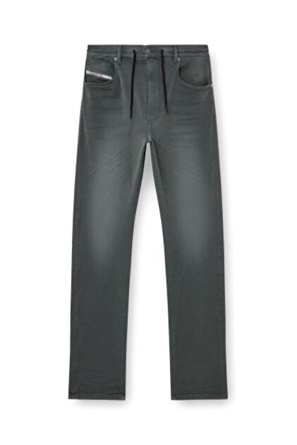 Diesel 2032 D-KROOLEY-B ANTRASİT ERKEK REGULAR JOGG JEAN PANTOLON