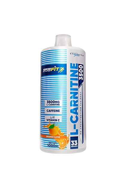 l carnitine dosage reddit Sporfit Nutrition L-Carnitine 3500 Mg Portakal 1000 ML 33 Servis