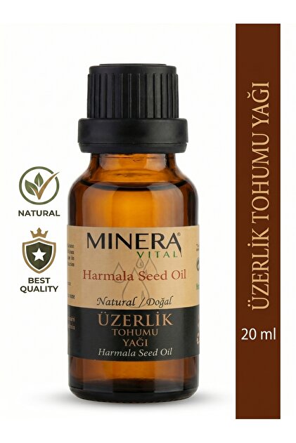 MİNERA VİTAL Çilek Yağı 20 ml (Strawberry Oil) Damlalıklı Cam Şişe