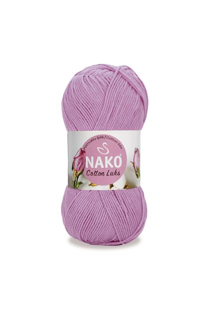 COTTON LUKS 097585 Lila Pembe