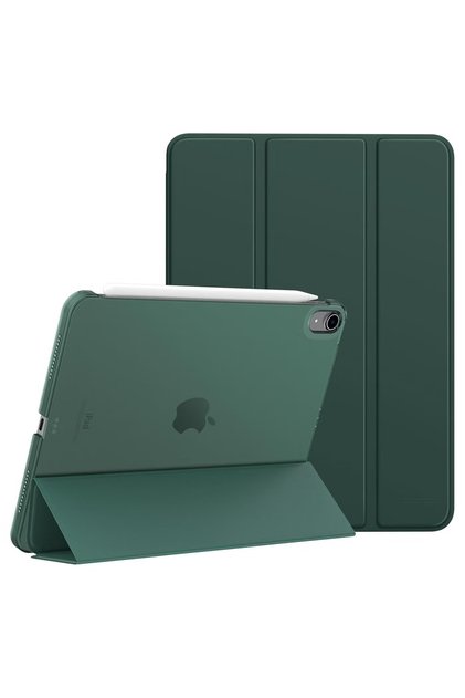 Protective Case for Apple iPad 10.9 Inch (2019–2021) with Pencil Holder, Auto Wake/Sleep