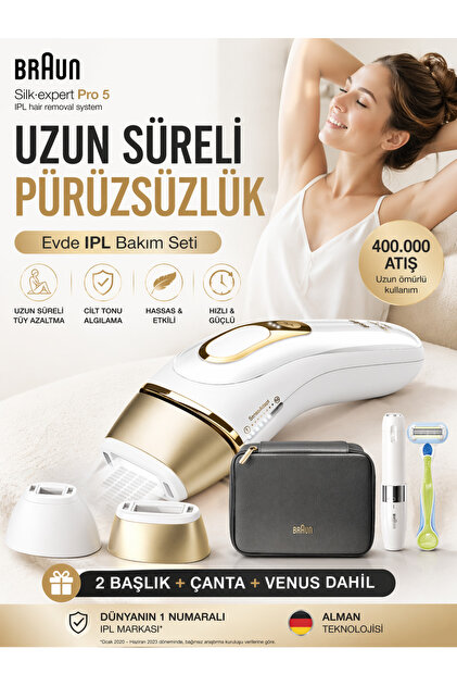 Braun Silk·expert Pro5 Pl5014 Ipl / Lazer Epilasyon - Fiyatı
