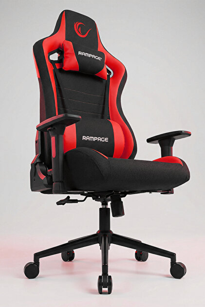 Adore Mobilya RYZE Breeze Oyuncu Koltuğu - RGB Siyah/Kırmızı