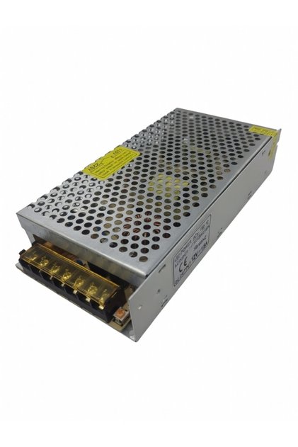 12V 15A Adaptör Trafo - 180W Metal Kasa Şerit LED Rgb Led Kamera Güç Kaynağı Adaptör