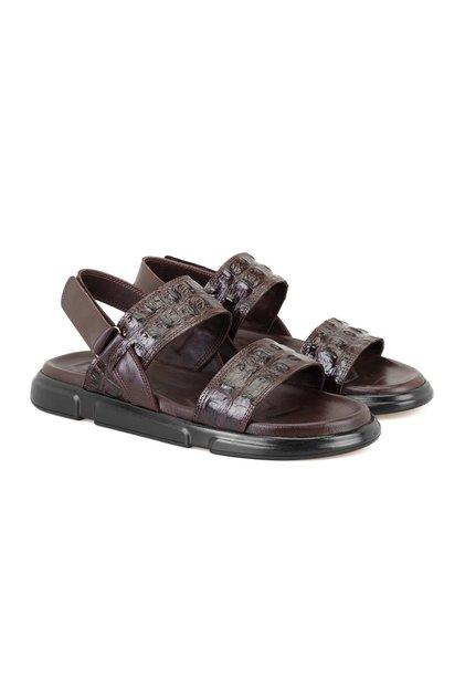 Ellery Brown Men's Leather Sandals