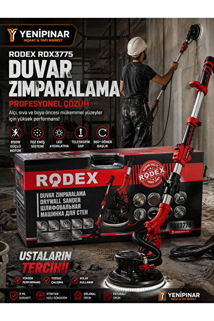 洋楽 Black Rhino / Paper Route Rodex RDX3775 850 W DUVAR ZIMPARALAMA MAKİNESİ - Fiyatı, Yorumları