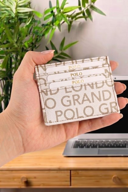Original Unisex Super Slim Thin Model Luxury Soft Leather Card Holder with 6 Credit Cards and 1 Money Compartment