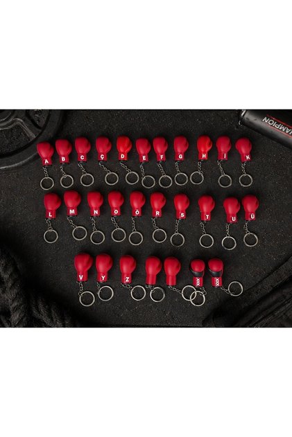 Boks Eldiveni Tasarımlı Anahtarlık ( Harf isteniyorsa belirtiniz)