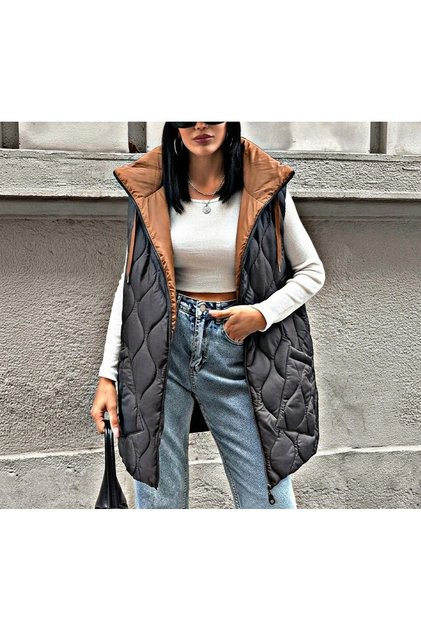 Hooded Quilted Vest