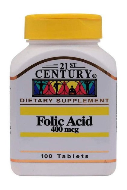 Folic Acid 400mcg 100 Tablets