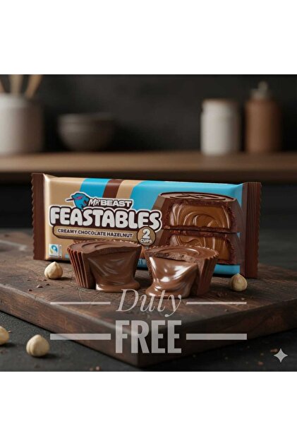 hijazigroup Mr Beast Feastable Hazelnut Cup 40g - Fiyatı, Yorumları