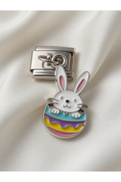 Select & Combine) Buy 3 Get 2 Cute Rabbit Italian Bracelet Compatible Charms 316L